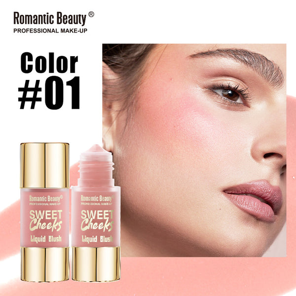 Multi-color matte blush liquid