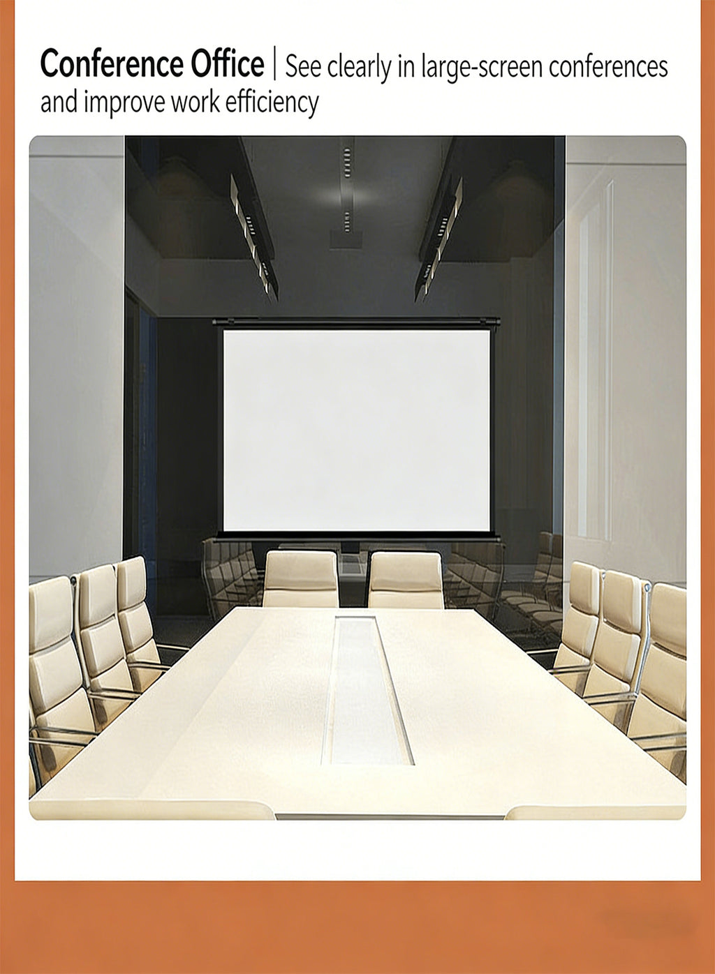 60 Inch 16:9 Portable Tripod Projector Screen