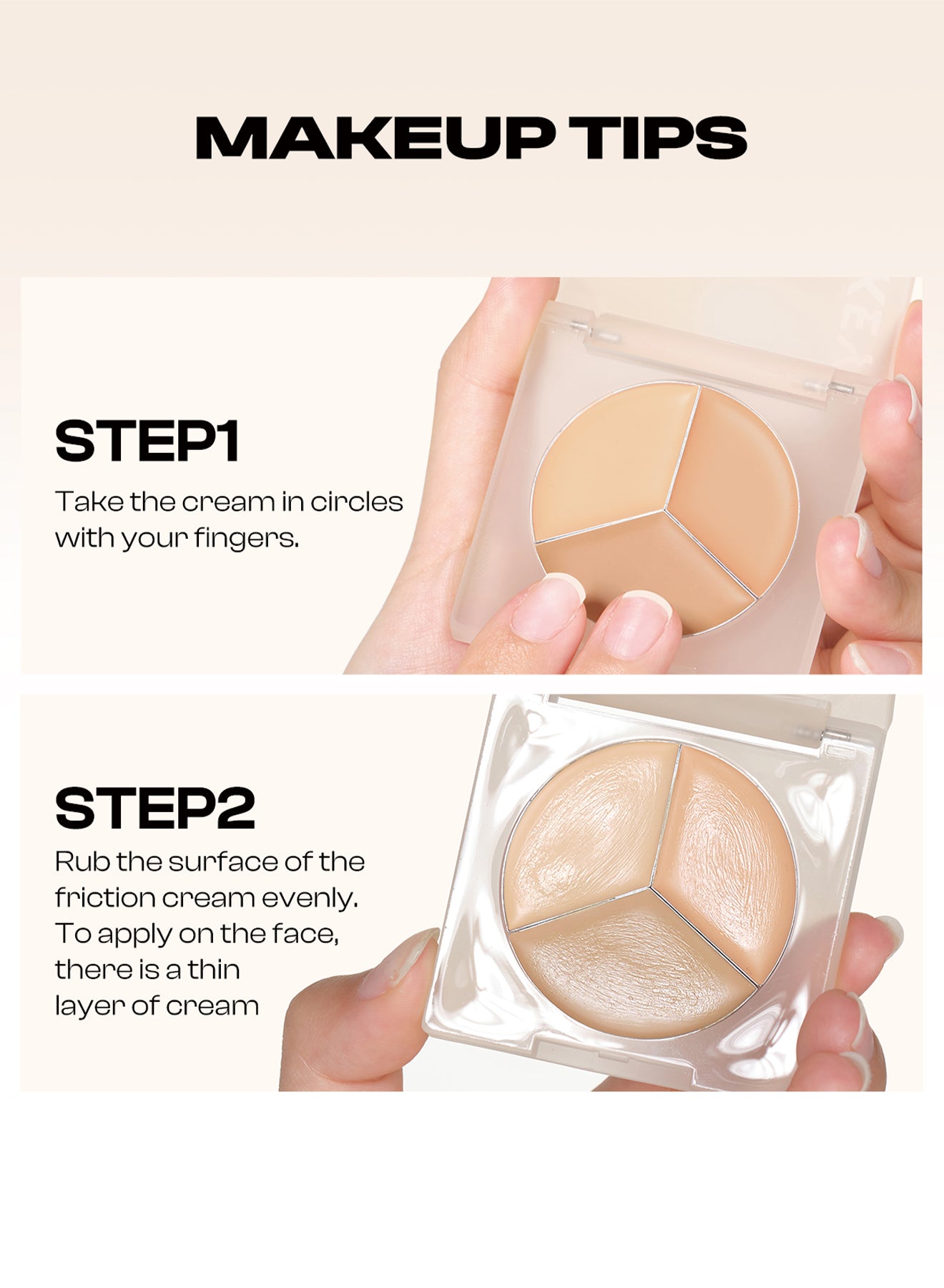 3 Colors Concealer Cream