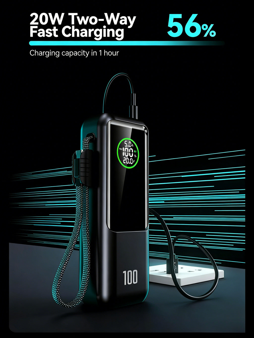 100W Portable Charger 20000mAh