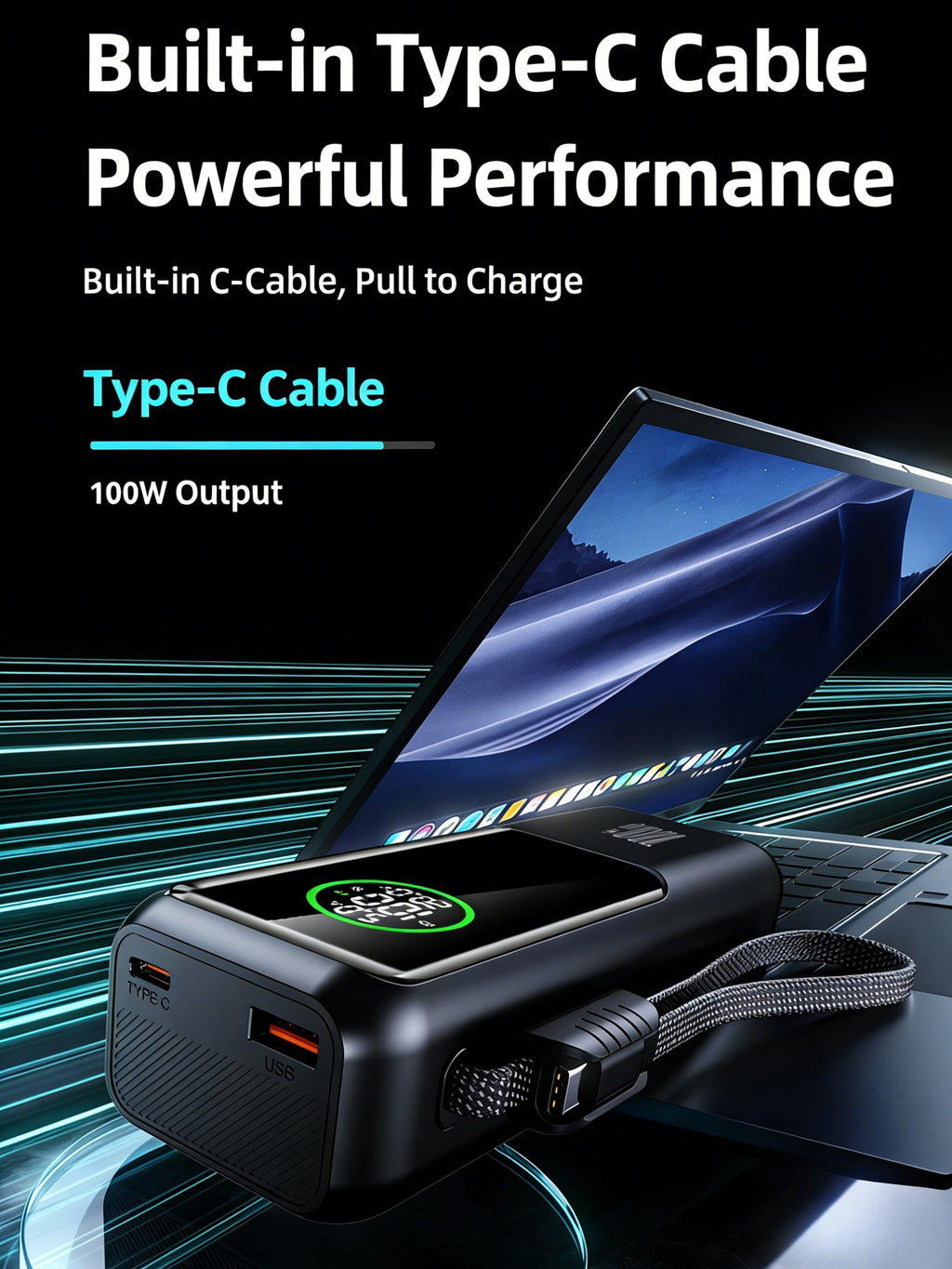 100W Portable Charger 20000mAh