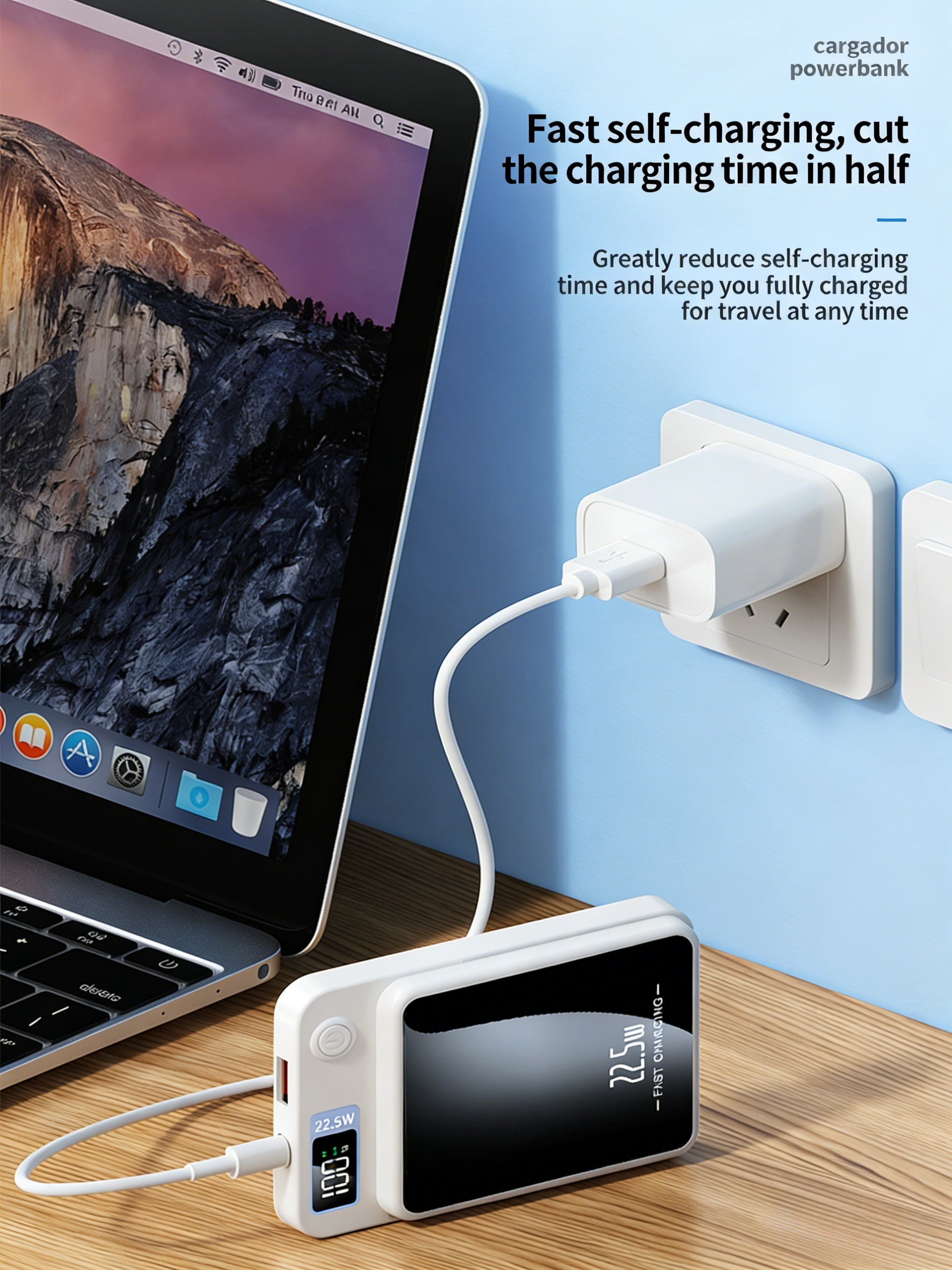 22.5W Magnetic Wireless Power Bank