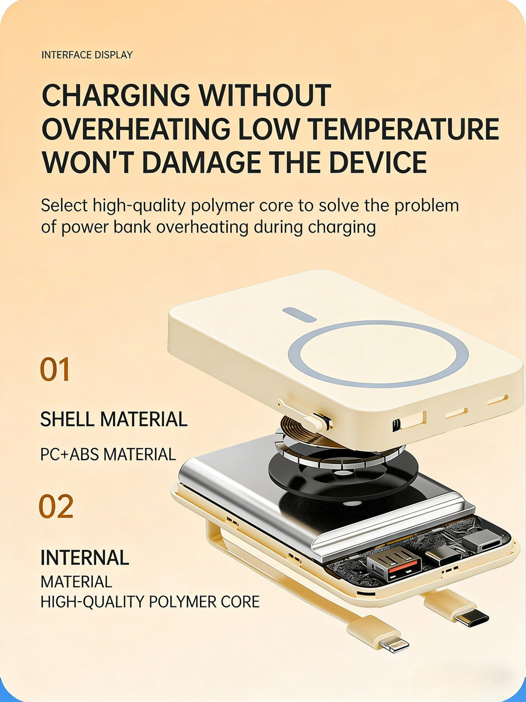 10000mAh Magnetic Power Bank