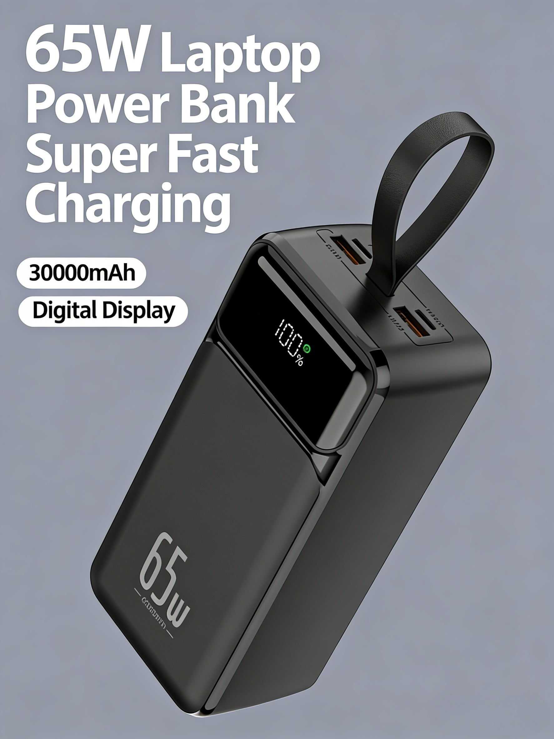 65W 30000mAh Power Bank