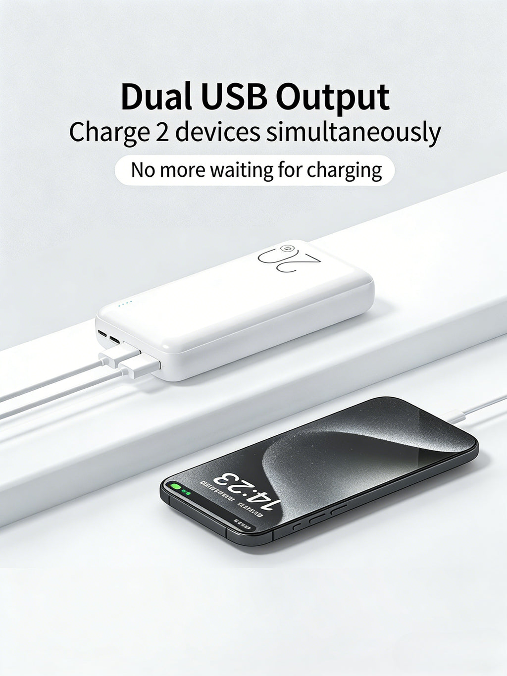 20000mAh Portable Power Bank