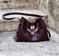 Malinsu Tanned Leather Single Shoulder Bag