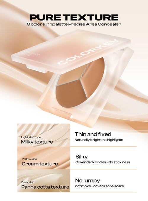 3 Colors Concealer Cream