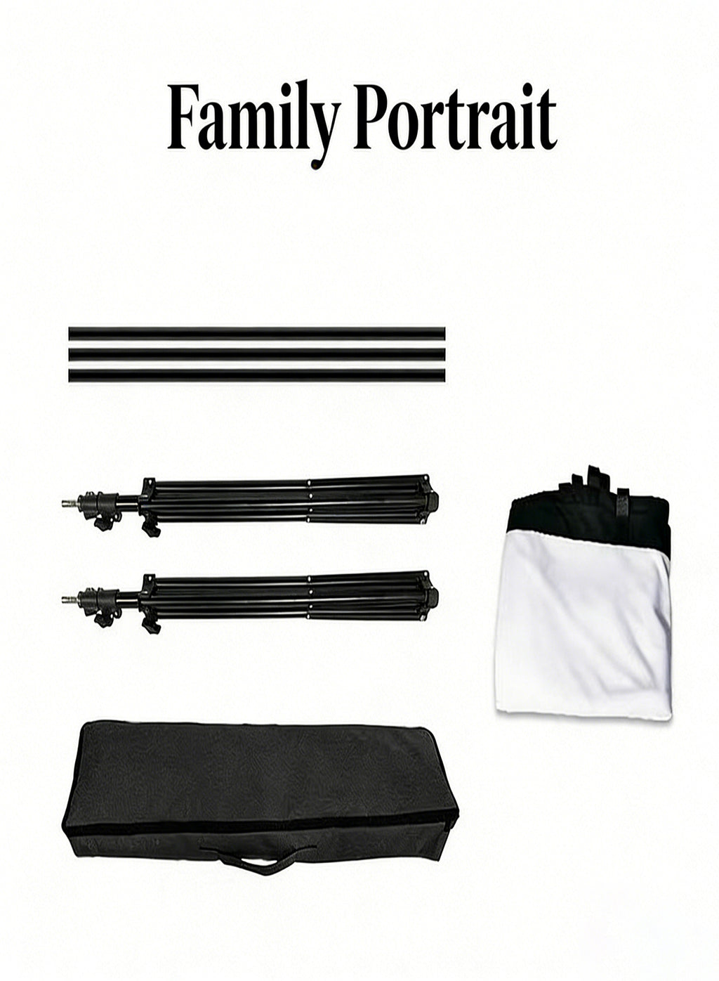 100-inch Milk Silk Screen with Double Stands