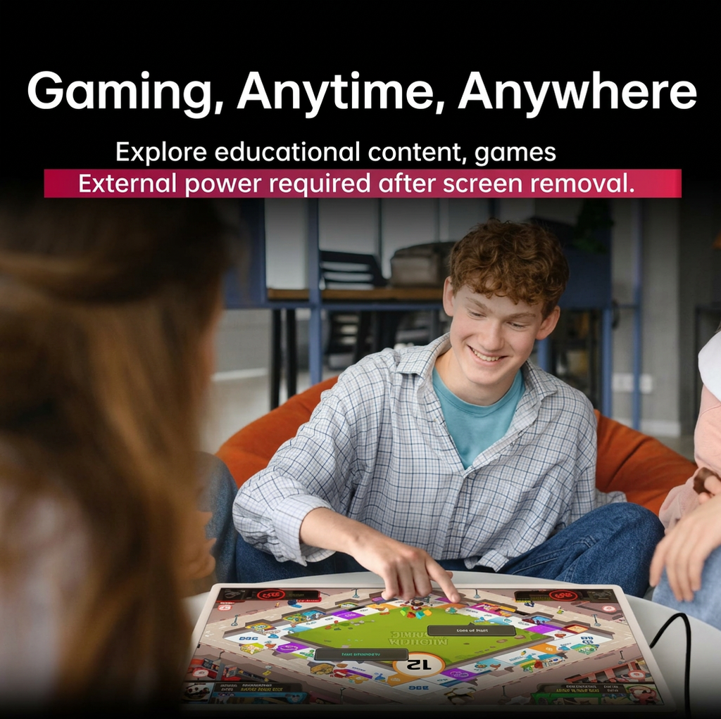 27 Inch 8G RAM+128G Portable TV