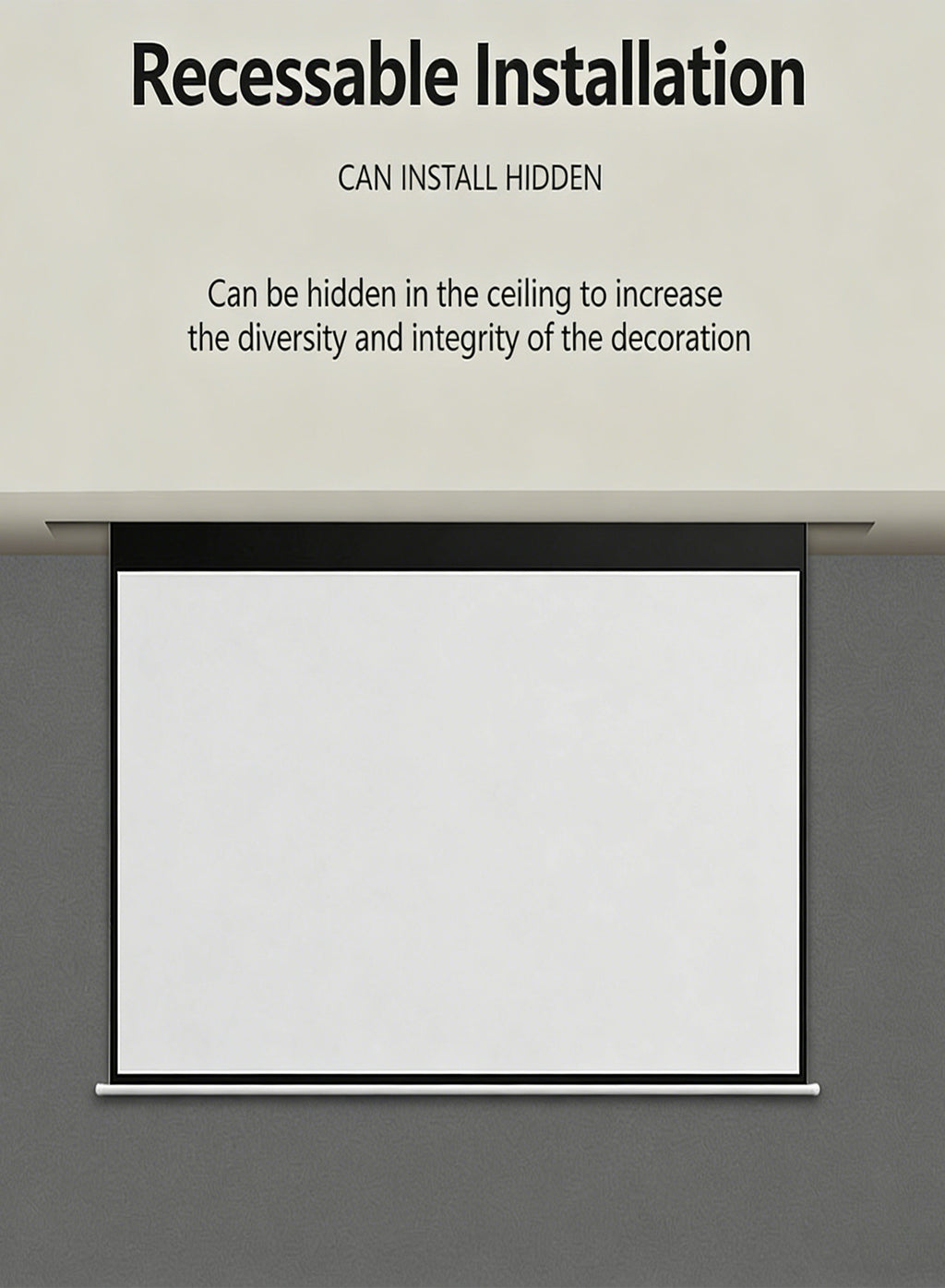 100 Inch 16:9 Projection Screen