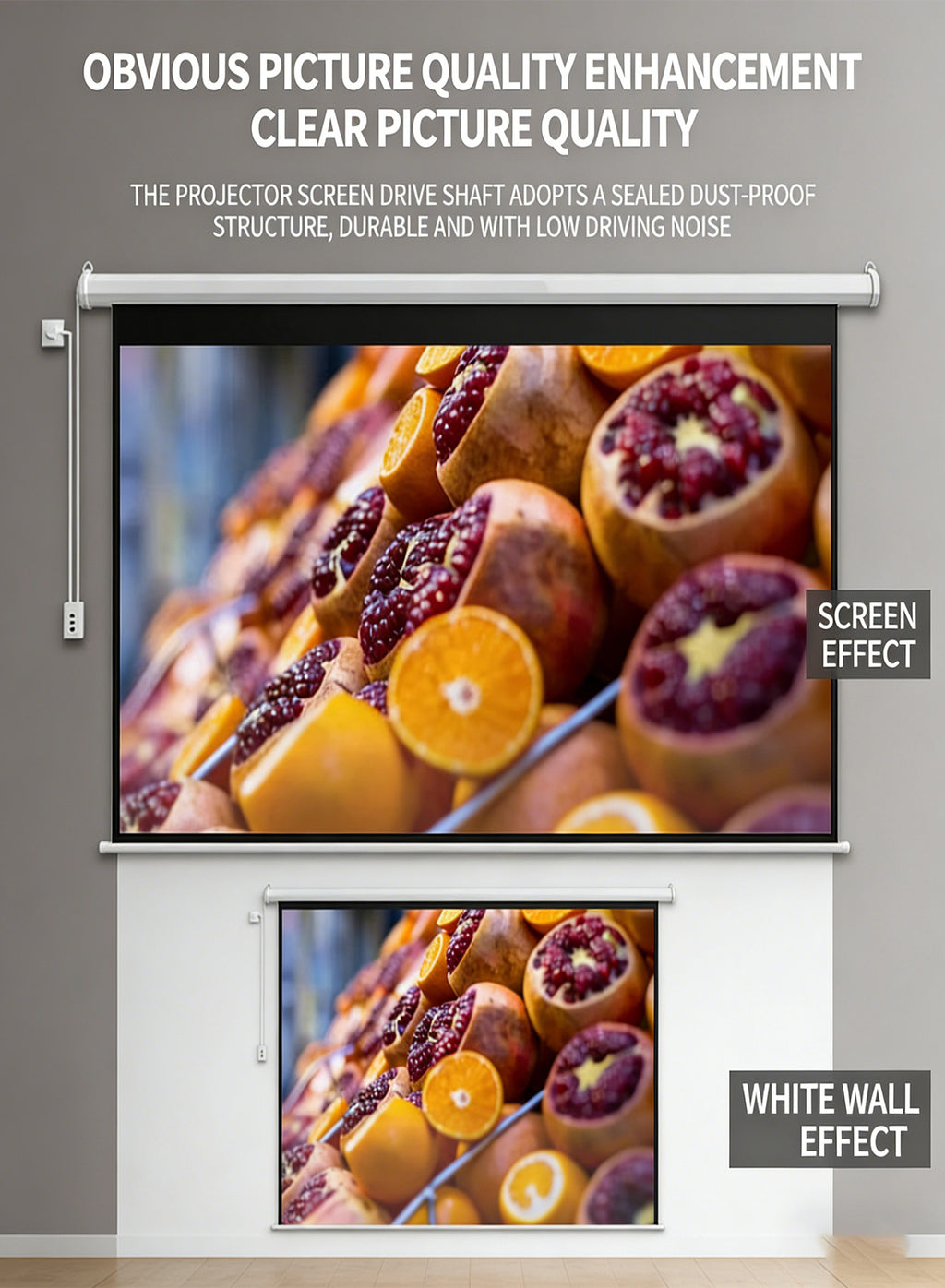 100 Inch 16:9 Projection Screen