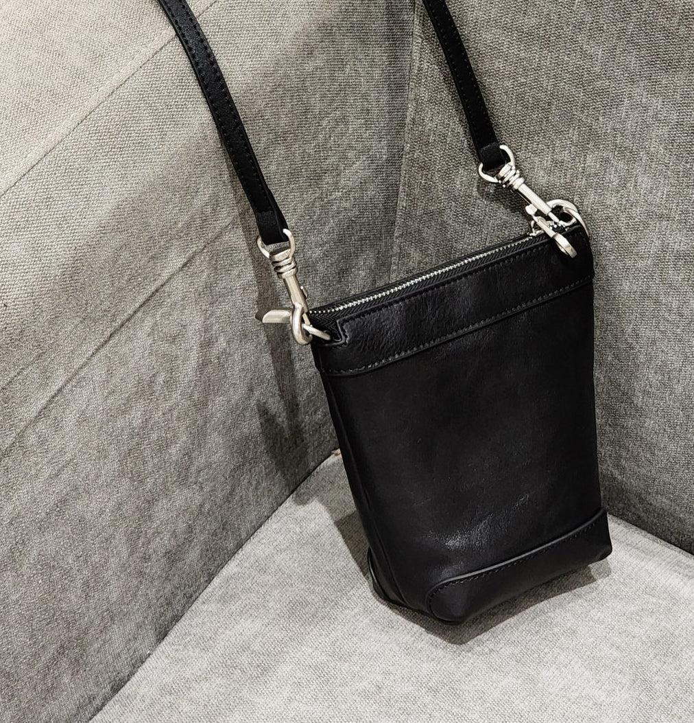 Malinsu soft faced mini crossbody bag