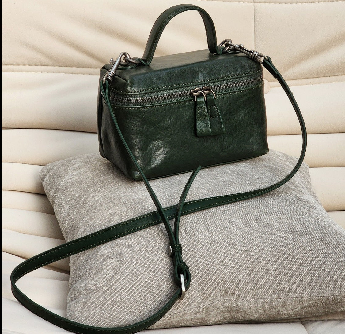 Malinsu retro vintage vintage square box bag