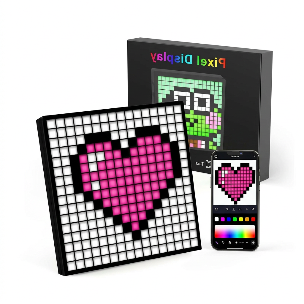 16×16 Intelligent LED Pixel Art Display Screen