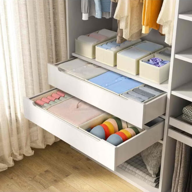 12PCS Foldable Drawer Organizer Set