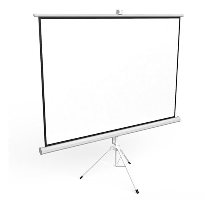 100 Inch 16:9 Portable 4K Projector Screen with Tripod Stand