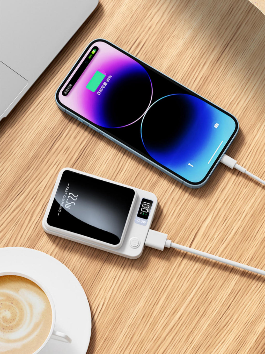 22.5W Magnetic Wireless Power Bank